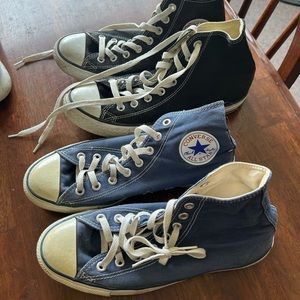 All star high top converse
